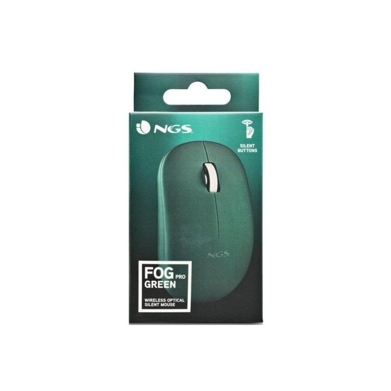 Rato Sem-Fios NGS Teclas Silenciosas Verde