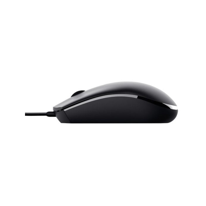 Rato Trust USB 1200dpi 3 Botões Cabo de 1.60m - Preto