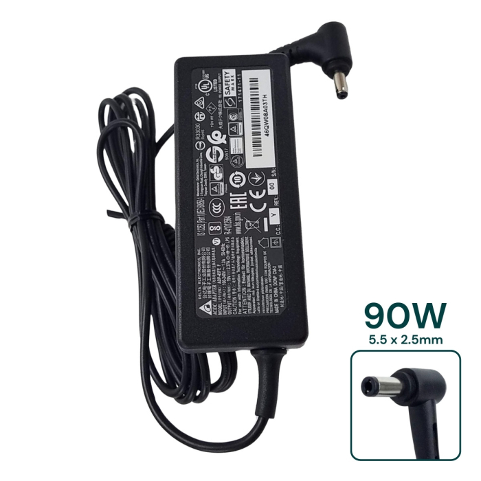 Carregador Delta 19V 4.74A 90W (5.5*2.5mm)