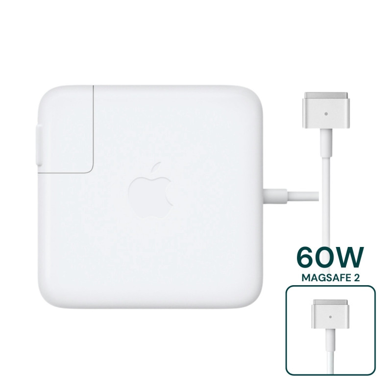 Carregador Original Apple 16.5V 3.65A 60W (MagSafe2) - A1425