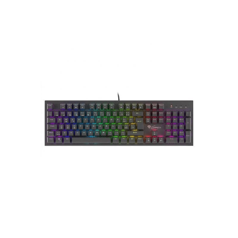 Teclado PT Gamer Mecânico MarsGaming USB RGB FLOW
