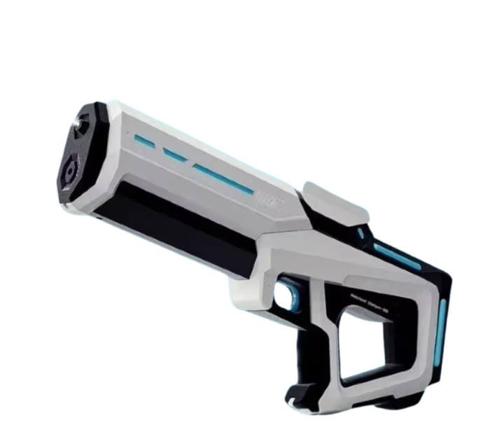Pistola de água elétrica Branco/Preto