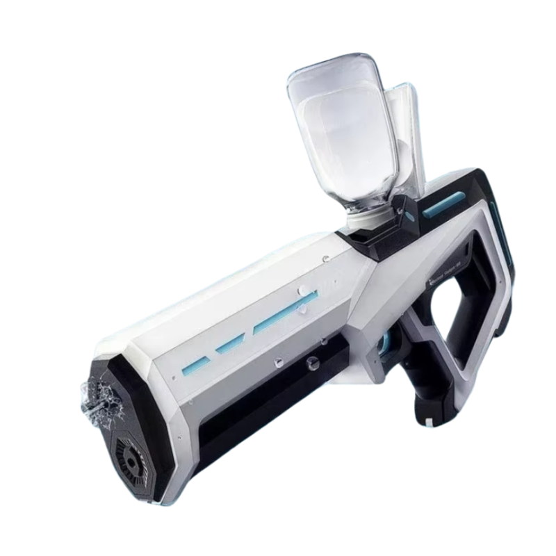 Pistola de água elétrica Branco/Preto