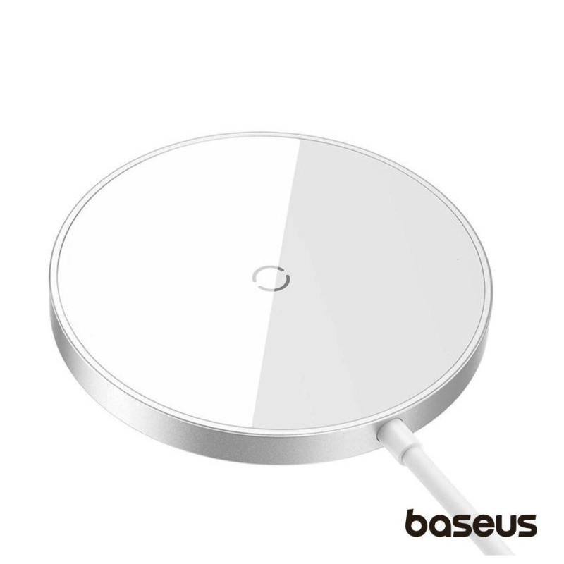 Carregador Indução QI Branco Mini3 15W