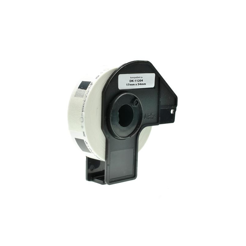 Etiquetas Compatíveis Brother DK11204 17x54mm 400 unidades