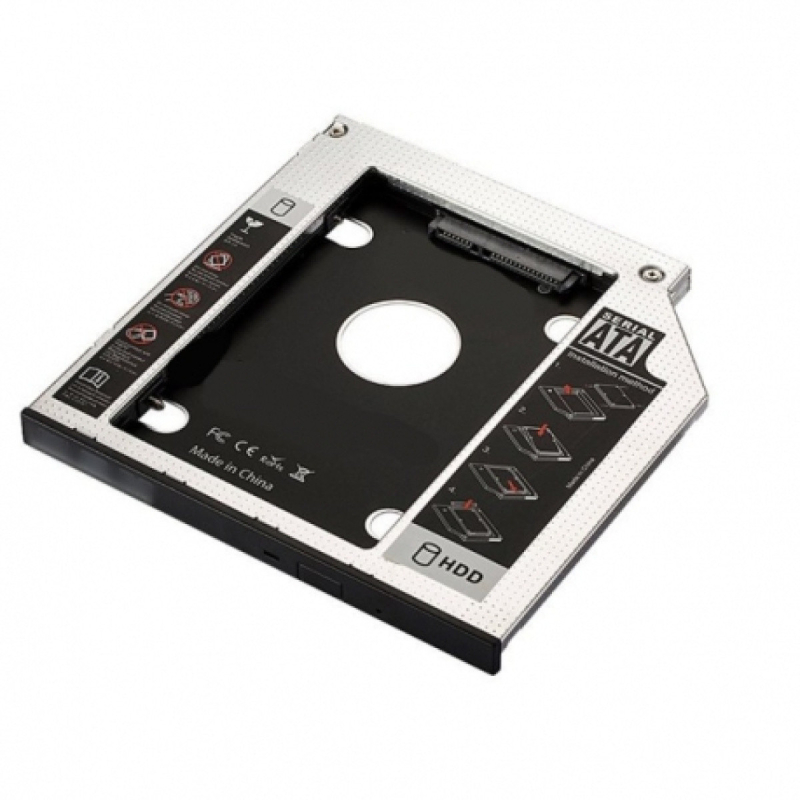 Adaptador Caddy HDD 7mm 9.5mm