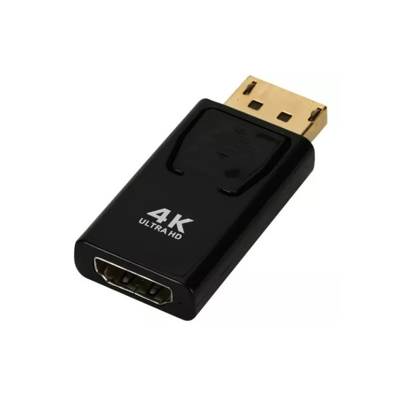 Mini Conversor 4K DisplayPort (F) para HDMI (M)