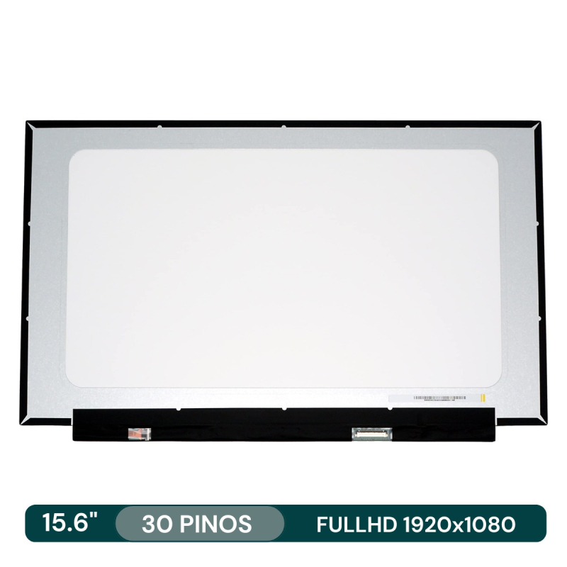 (Usado) Ecrã LCD 15.6" 1920x1080 FullHD 30Pin 35cm s/Brackets - NT156FHM-N61