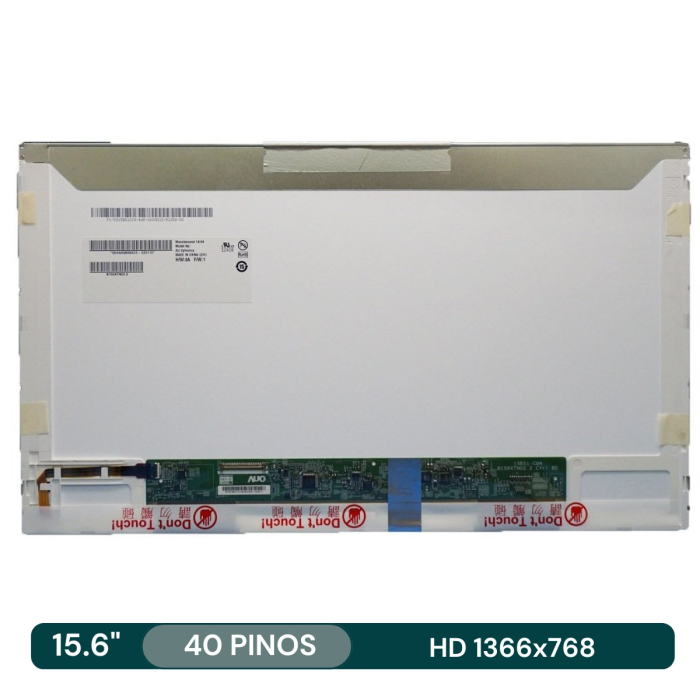 Ecrã LCD 15.6" HD 1366x768 40Pin Esquerda - B156XTN02.2