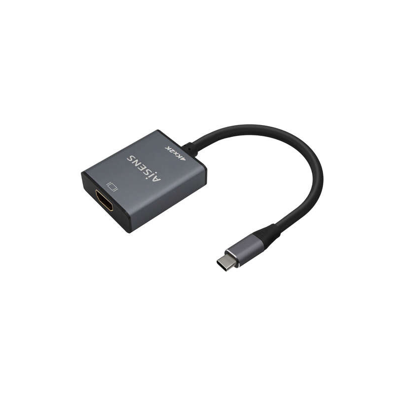 Conversor Aisens Type-C - HDMI 4K@30Hz 15cm Aluminio