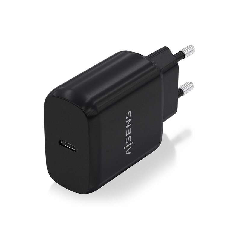 Carregador Aisens 25W USB-C PD3.0 Preto