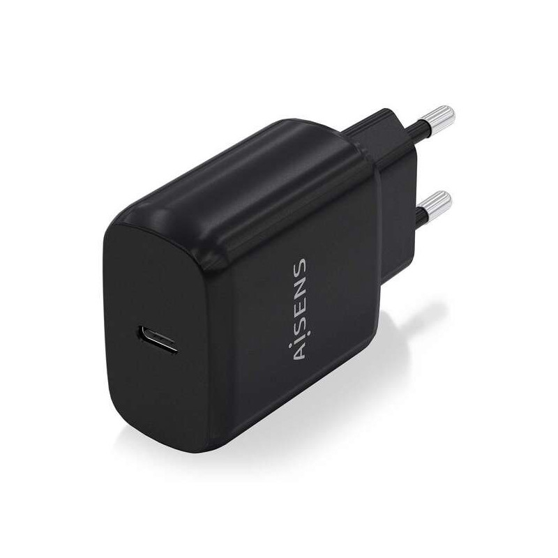 Carregador Aisens 25W USB-C PD3.0 Preto
