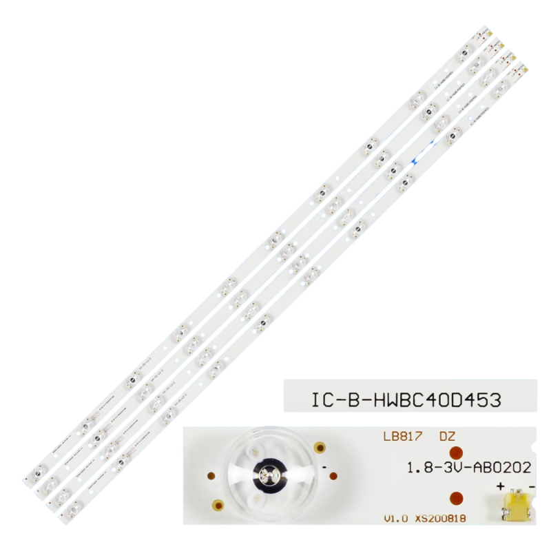 Barras de LED para TV Blaupunkt Kit de 4 barras