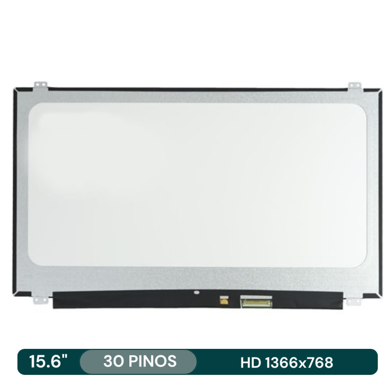 Ecrã LCD 15.6" 1366x768 HD 30Pin 36cm c/Brackets - B156XTN04.0