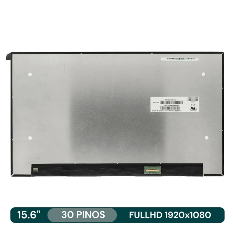 Ecrã LCD 15.6" 1920x1080 FullHD 30Pin 35cm s/brackets (inverter BD) - B156HAN09.1