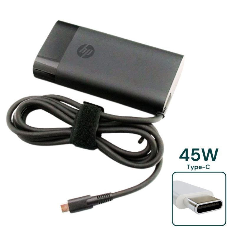 Carregador Original HP 45W (Type-C) - 814838-002