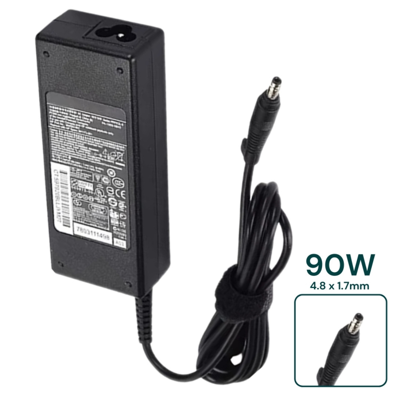 Carregador Compatível HP 19V 4.74A 90W (4.8*1.7mm) - 239705-001