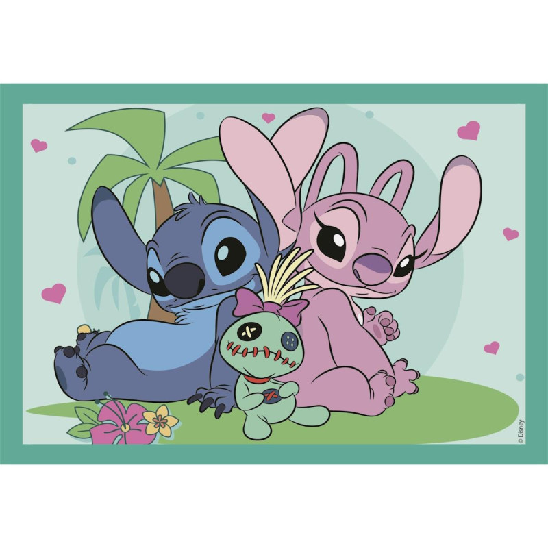 PUZZLE 4 IN 1 STITCH