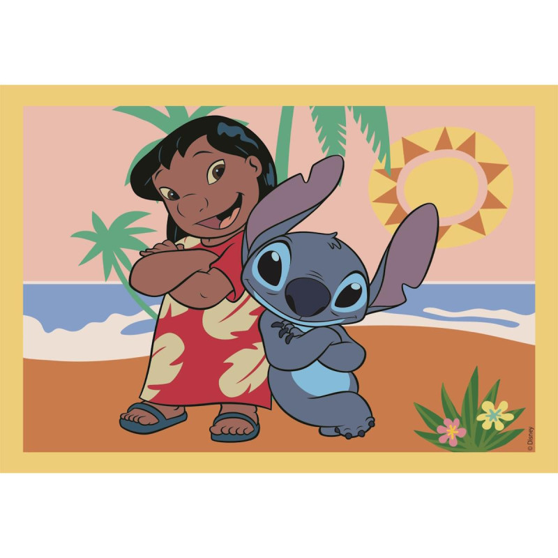 PUZZLE 4 IN 1 STITCH